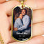 Custom Name Photo Tag Memorial Necklace