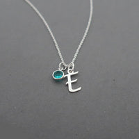 Personalized Birthstone Necklace