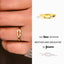 Personalize Birthstones Mother and Daughter Ring