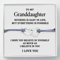 To my Granddaughter - Always my baby girl