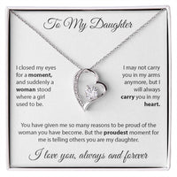 To my Daughter - I am proud that you are my daughter