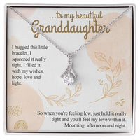 To my Granddaughter – Love Pendant necklace