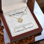 To my Woman - Love Knot Necklace - Gold