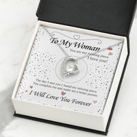 To my Woman - Heart Necklace